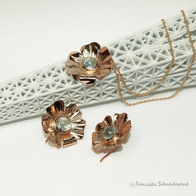 Juwelier Beyse - Kette, Ohrringe